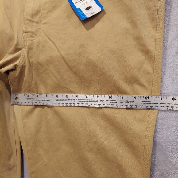 NWT Columbia pants Mens 44x32 Tan back zip pockets Slim stretch business casual - Picture 13 of 15